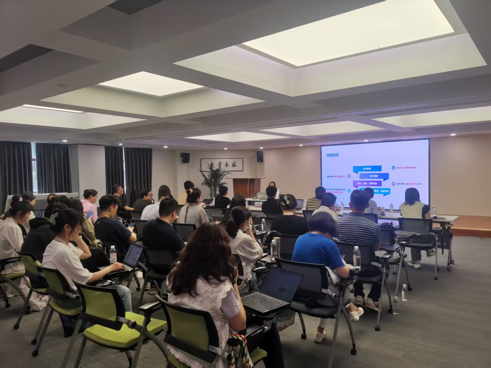 一帆视频
组织开展全系统档案培训