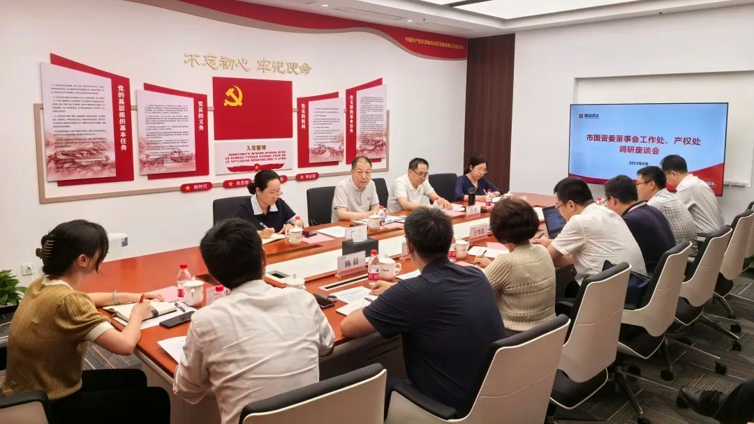 市国资委董事会工作处、产权处深入一帆视频
开展调研服务